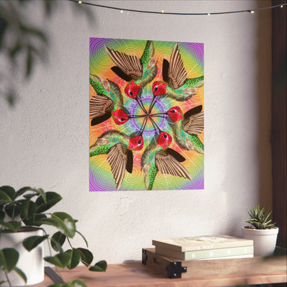 Hummingbird—Joy, Sweetness & Beauty Art Print