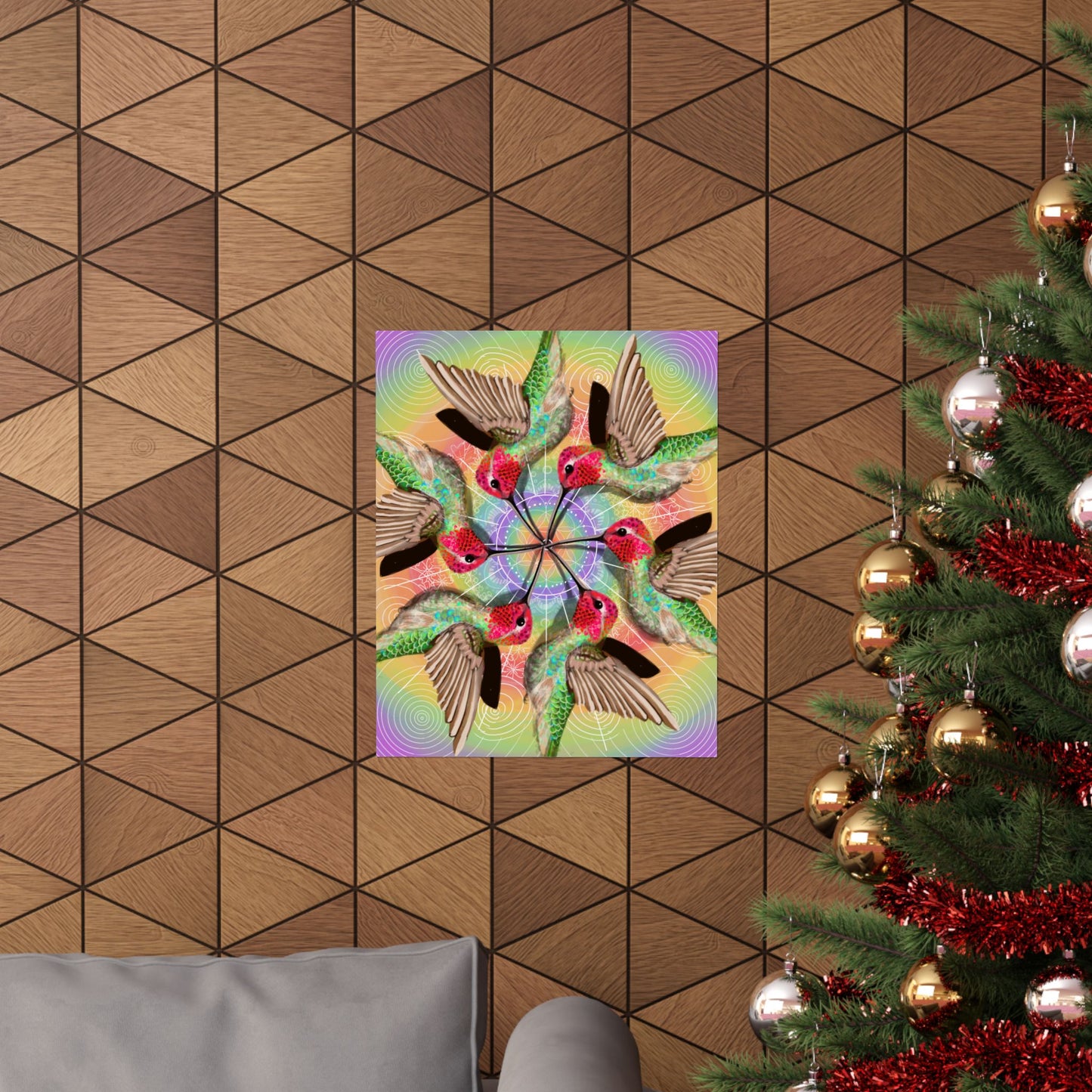 Hummingbird—Joy, Sweetness & Beauty Art Print