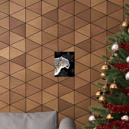 Snow Leopard–Quantum Leap  & Divine Protection Art Print