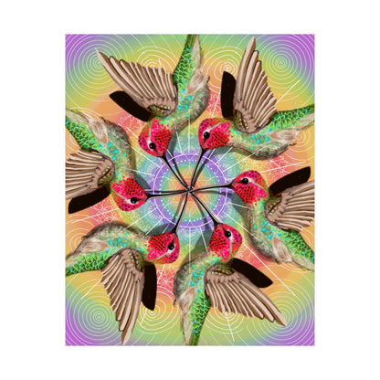 Hummingbird—Joy, Sweetness & Beauty Art Print